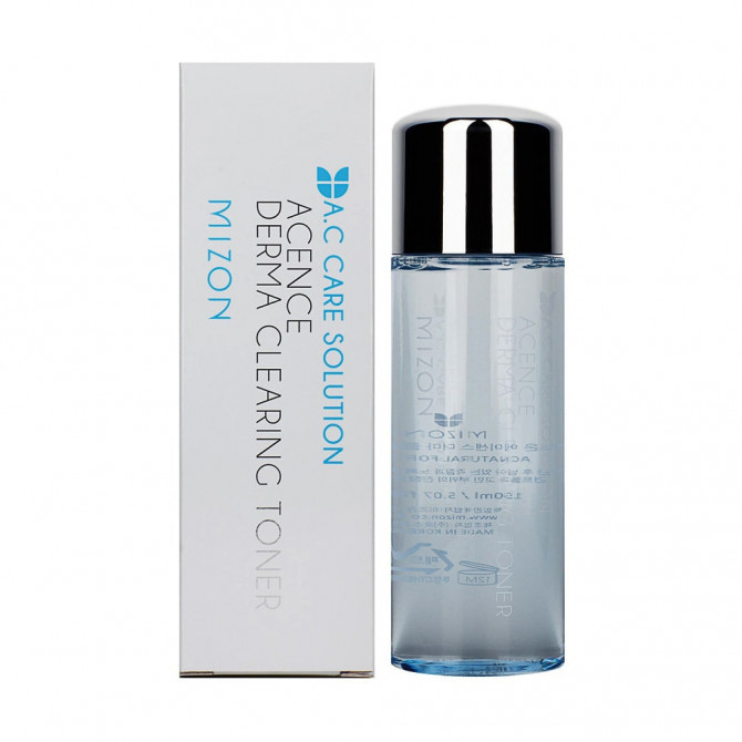 Освежающий тонер для проблемной кожи, MIZON, Acence Derma Clearing Toner, 150 мл купить в Украине Освежающий тонер для проблемной кожи, MIZON, Acence Derma Clearing Toner, 150 мл купить в Украине