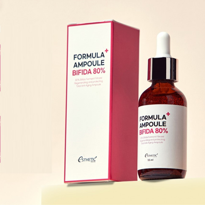 Антивікова сироватка для обличчя з біфідобактеріями ESTHETIC HOUSE Formula Ampoule Bifida 80% 55 мл купити в Україні 3