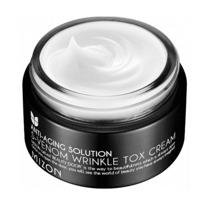 Антивозрастной крем со змеиным ядом MIZON S-Venom Wrinkle Cream 50 мл купить в Украине 2