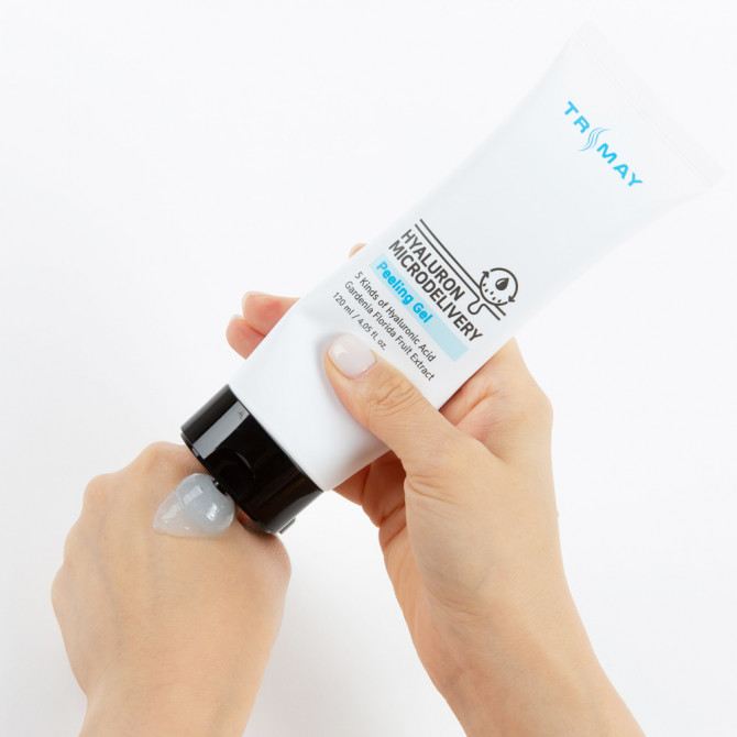 Пилинг-скатка Trimay Hyaluron Microdelivery Peeling Gel 120 мл купить в Украине 2