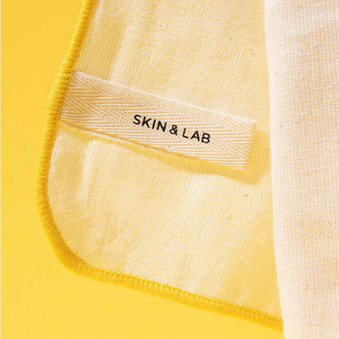 Серветка-рушник для очищення шкіри обличчя SKIN&LAB Cleansing Towel yellow купити в Україні 2