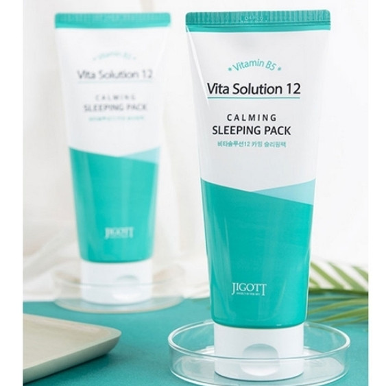Заспокійлива пінка для вмивання JIGOTT Vita Solution 12 Calming Foam Cleansing 180 мл купити в Україні 3