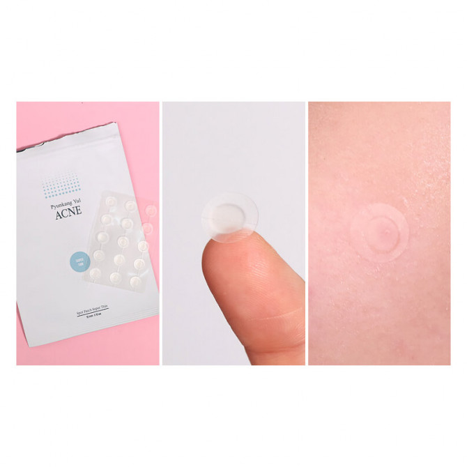 Патчі від запалень та акне Pyunkang Yul ACNE Spot Patch Super Thin 15 патчів купити в Україні 3