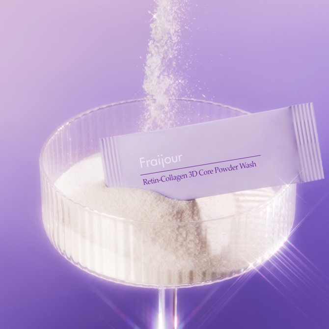 Очищуюча энзимна пудра Fraijour Retin-Collagen 3D Core Powder Wash 1 г купити в Україні 3