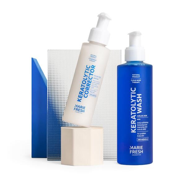 Лосьон для тела с кислотами для проблемной кожи Marie Fresh Cosmetics Keratolytic Corrector 100 мл купить в Украине 4