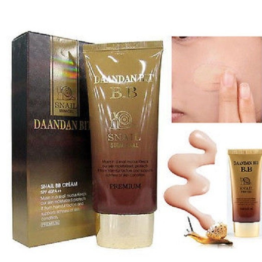 Тональный ВВ крем с муцином улитки Daandan Bit Snail BB Cream SPF 50+/PA+++ 50 мл купить в Украине 3
