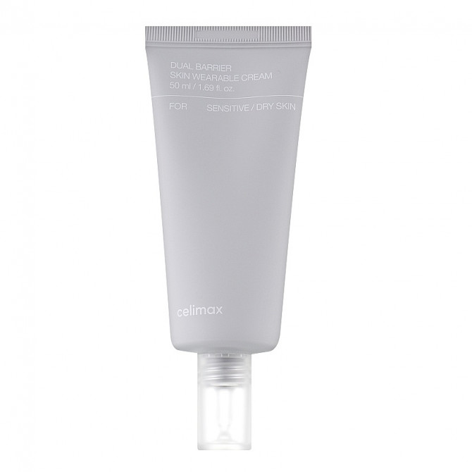 Відновлюючий крем для чутливої ​​шкіри Celimax Dual Barrier Skin Wearable Cream 50 мл купити в Україні