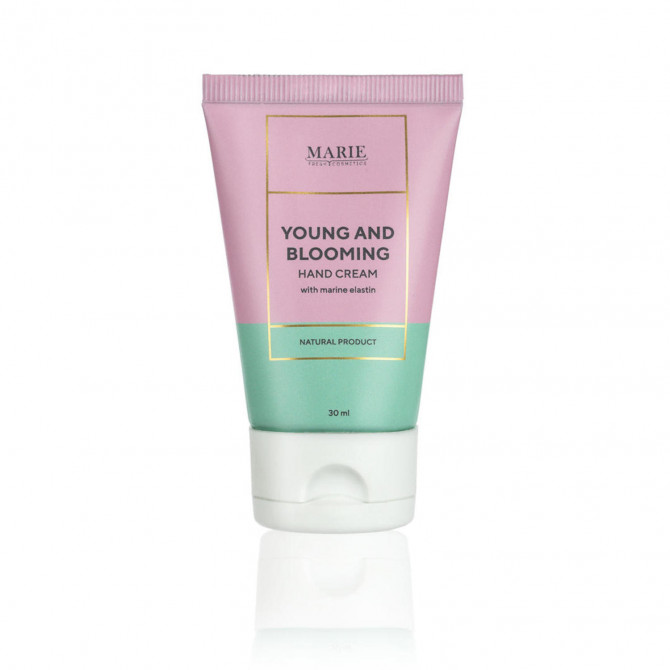 Крем для рук с морским эластином Marie Fresh Cosmetics Young & Blooming Hand Cream 30 мл купить в Украине