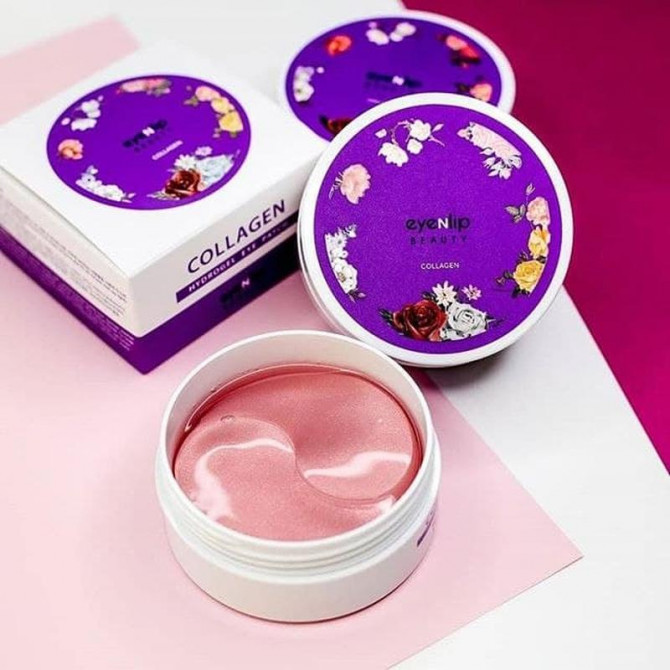 Гидрогелевые патчи с коллагеном для кожи вокруг глазEYENLIP Collagen Hydrogel Eye Patch 60 шт купить в Украине 2