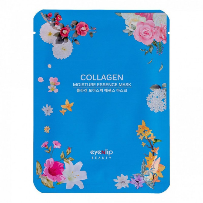 Тканевая маска с коллагеном, EYENLIP, Collagen Moisture Essence Mask купить в Украине Тканевая маска с коллагеном, EYENLIP, Collagen Moisture Essence Mask купить в Украине