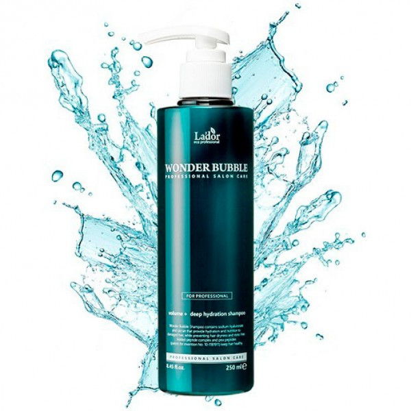 Зволожуючий шампунь для об'єму волосся Lador Wonder Bubble Shampoo 10 мл (пробник) купити в Україні 3
