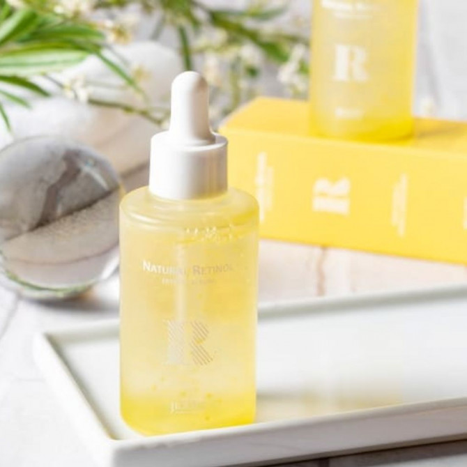 Сироватка для омолоджування для обличчя з ретинолом JIGOTT Natural Retinol Perfect Serum 50 мл купити в Україні 2