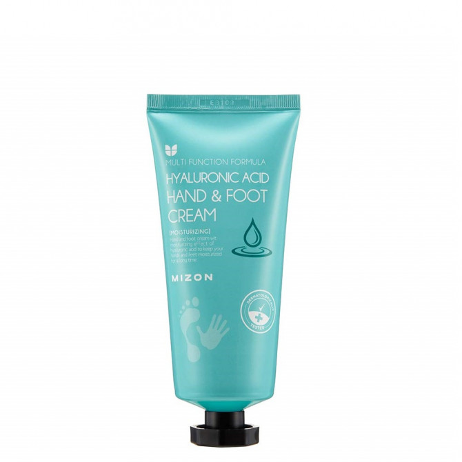 Крем для рук и ног с гиалуроновой кислотой, MIZON, Hyaluronic Acid Hand & Foot Cream, 100 мл купить в Украине Крем для рук и ног с гиалуроновой кислотой, MIZON, Hyaluronic Acid Hand & Foot Cream, 100 мл купить в Украине