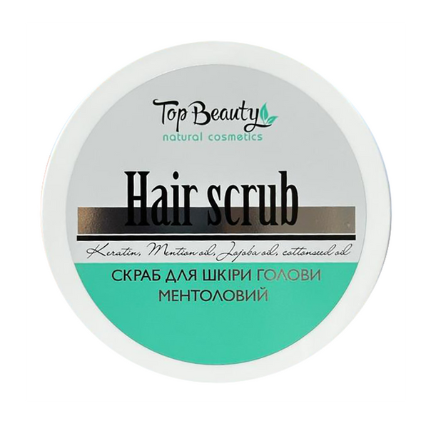Скраб для кожи головы с ментолом Top Beauty Hair Scrab 250 мл купить в Украине