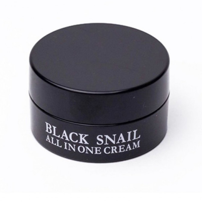 Многофункциональный крем с муцином черной улитки, EYENLIP, Black Snail All In One Cream, 15 мл купить в Украине Многофункциональный крем с муцином черной улитки, EYENLIP, Black Snail All In One Cream, 15 мл купить в Украине