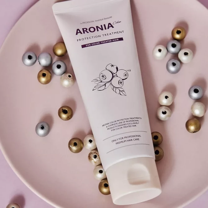 Маска для окрашенных волос с экстрактом аронии Pedison Institute-beaut Aronia Color Protection Treatment 100 мл купить в Украине 2