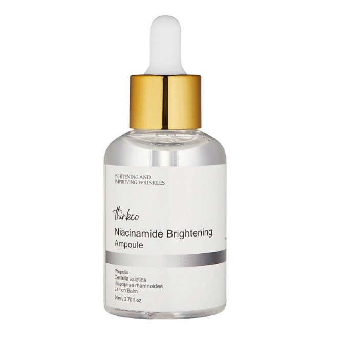 Сироватка що освітлює з ніацинамідом Thinkco Niacinamide Brightening Ampoule 80 мл купити в Україні