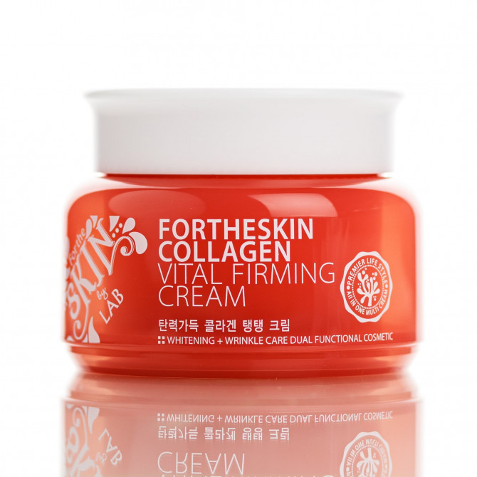 Омолаживающий крем для лица с коллагеном Fortheskin Collagen Vital Firming Cream 100 мл купить в Украине 2