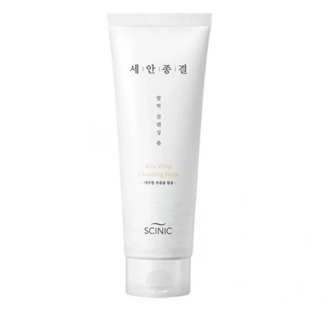 Очищающая пенка с экстрактом риса, Scinic, Rice Whip Cleansing Foam, 220 мл купить в Украине Очищающая пенка с экстрактом риса, Scinic, Rice Whip Cleansing Foam, 220 мл купить в Украине