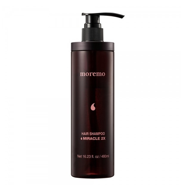 Восстанавливающий шампунь для волос с протеинами и трипептидом MOREMO Hair Shampoo Miracle 2X 480 мл купить в Украине