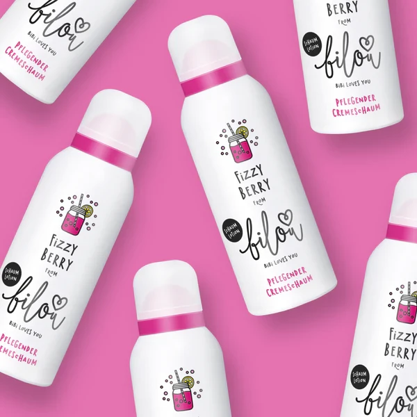 Пенка для душа Шипучие ягоды Bilou Fizzy Berry 200 мл купить в Украине 3