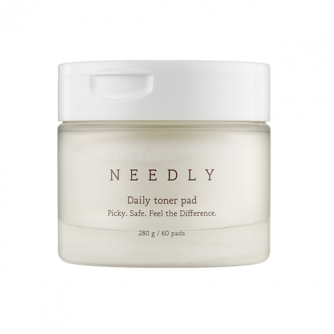 Пілінг-диски з BHA і PHA кислотами Needly Daily Toner Pad 60 шт купити в Україні