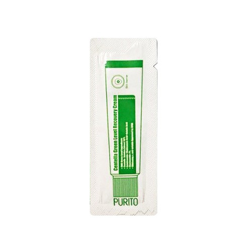 Восстанавливающий крем с центеллой Purito Centella Green Level Recovery Cream 1 мл (пробник) купить в Украине