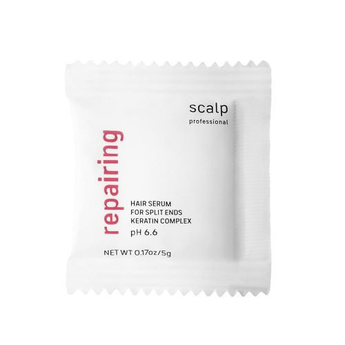 Сыворотка для восстановления волос с кератином Scalp Repairing Hair Serum For Split Ends Keratin Complex 5 г купить в Украине