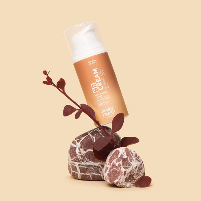 Тональний ВР крем SPF 20 Marie Fresh Cosmetics BB Cream SPF 20 30 мл купити в Україні 2