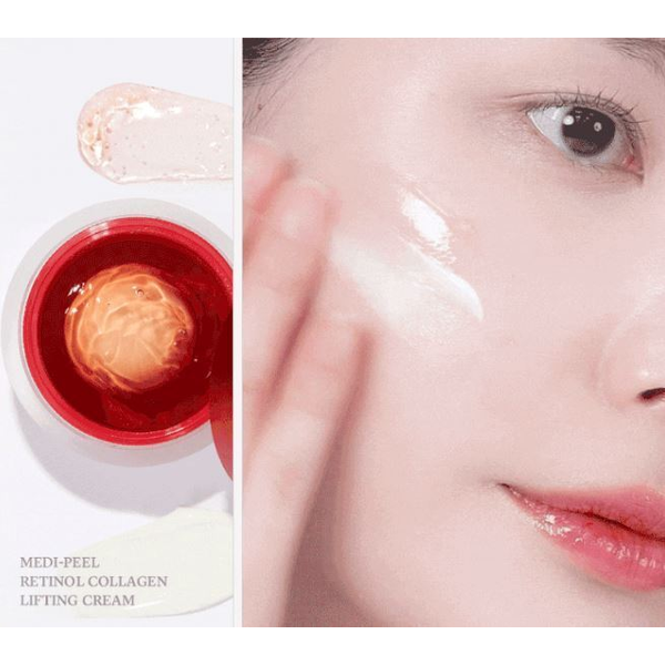 Омолаживающий крем для лица с ретинолом и коллагеном MEDI-PEEL Retinol Collagen Lifting Cream 50 мл купить в Украине 4