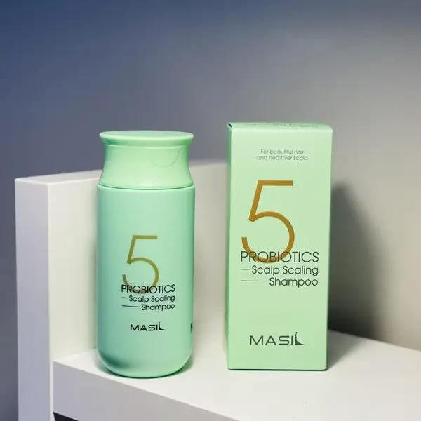 Глубокоочищающий шампунь с пробиотиками Masil 5 Probiotics Scalp Scaling Shampoo 150 мл купить в Украине 2