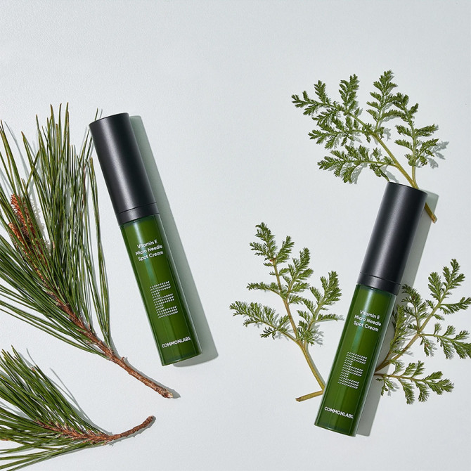 Точечный крем от прыщей с витамином Е и чайным деревом COMMONLABS Vitamin E Micro Needle Spot Cream 10 мл купить в Украине 3