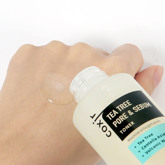 Тонер для жирної шкіри з екстрактом чайного дерева Coxir Tea Tree Pore & Sebum Toner 150 мл купити в Україні 3
