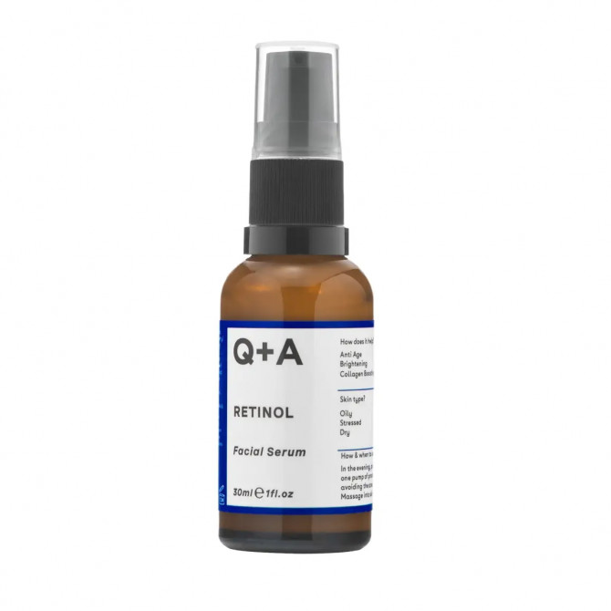 Антивікова сироватка з ретинолом Q+A Retinol Serum 30 мл купити в Україні