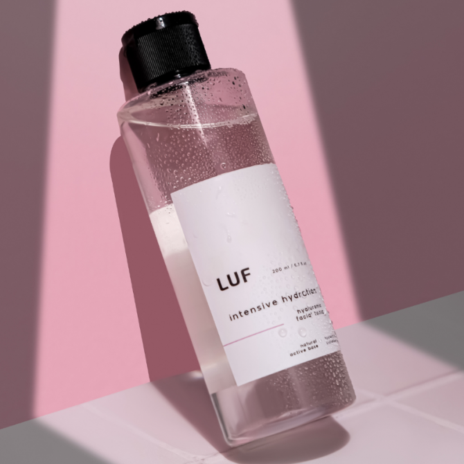 Глубоко увлажняющий тоник с гиалуроновой кислотой LUF Intensive Hydration Hyaluronic Facial Tonic 200 мл купить в Украине 2