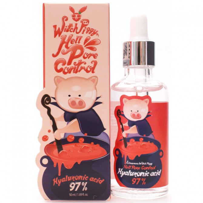 Интенсивно увлажняющая сыворотка с гиалуроновой кислотой, Elizavecca, Witch Piggy Hell Pore Control 97%, 50 мл купить в Украине Интенсивно увлажняющая сыворотка с гиалуроновой кислотой, Elizavecca, Witch Piggy Hell Pore Control 97%, 50 мл купить в Украине