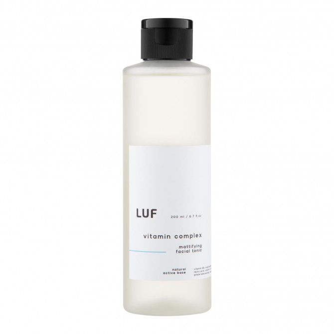 Відновлюючий та матуючий тонік з ніацинамідом та вітамінами LUF Vitamin Complex Mattifying Facial Tonic 200 мл купити в Україні