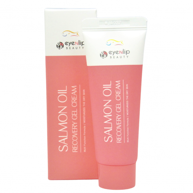 Легкий крем-гель з маслом лосося EYENLIP Salmon Oil Recovery Gel Cream 45 мл купити в Україні