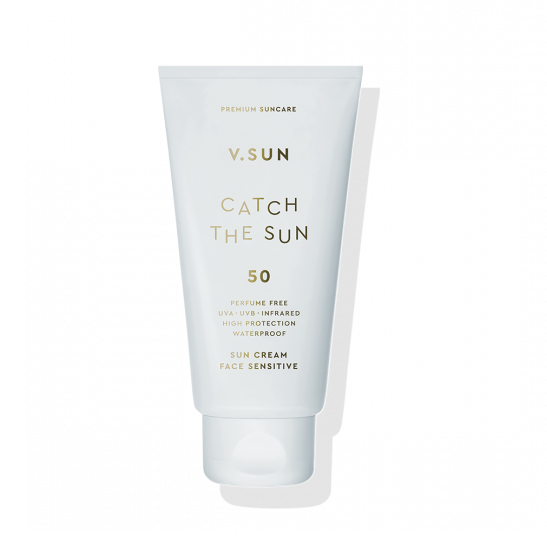 Сонцезахисний крем для обличчя V.SUN Catch The Sun SPF 50 Perfume Fre 75 мл купити в Україні
