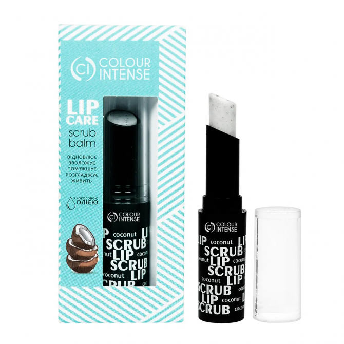 Скраб для губ Кокос Colour Intense Lip Care Scrub Balm 4 г купить в Украине