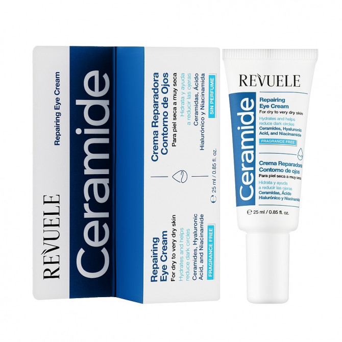 Крем для повік що відновлює з керамідами Revuele Ceramide Repairing Eye Cream 25 мл купити в Україні