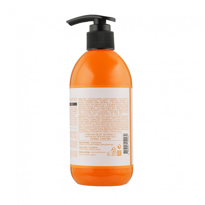 Восстанавливающий шампунь с кератином и протеином SUMHAIR Silk Volume Shampoo Fruits Jasmine Tea 300 мл купить в Украине 2
