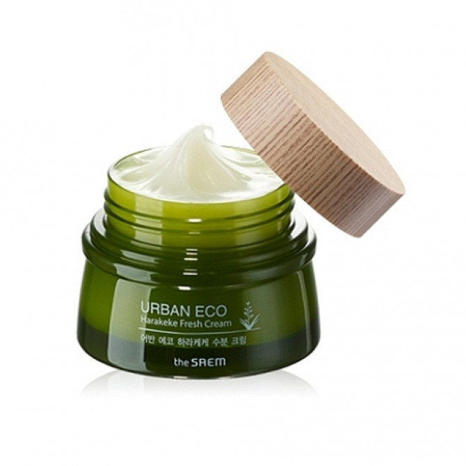 Освежающий крем с экстрактом новозеландского льна The SAEM Urban Eco Harakeke Fresh Cream 60 мл купить в Украине 2