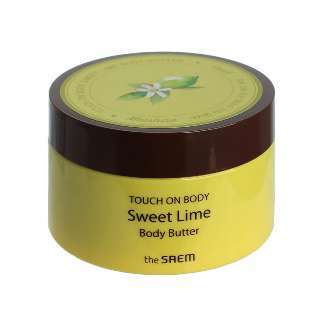 Крем-олія для тіла з екстрактом лайма The SAEM Touch on Body Butter 200 мл купити в Україні