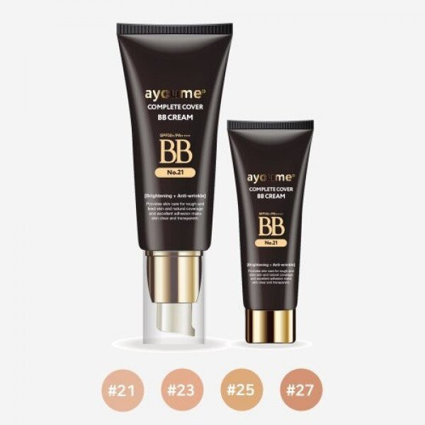 ВВ крем для створення ідеального тону AYOUME Complete Cover BB Cream # 27 50 мл купити в Україні 2