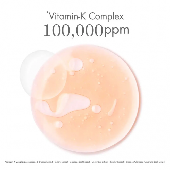 Заспокійлива сироватка проти куперозу та розацеї Dr.Ceuracle PLC Vita K Liposome Oil Ampoule 50 мл купити в Україні 4