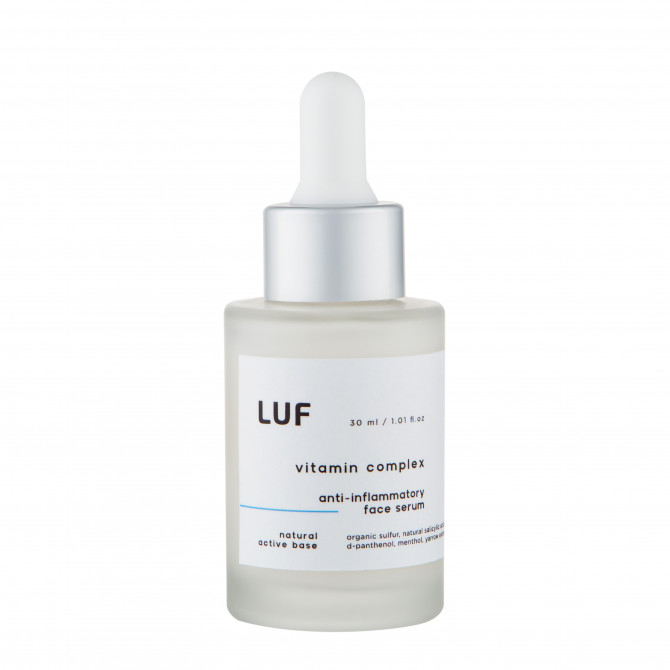 Себорегулююча матуюча сироватка з ніацинамідом та вітамінами LUF Vitamin Complex Anti-Inflammatory Face Serum 30 мл купити в Україні