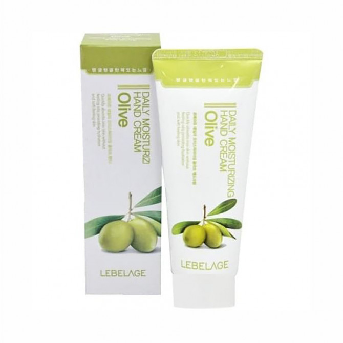Увлажняющий крем для рук с маслом оливы LEBELAGE Daily Moisturizing Hand Cream Olive 100 мл купить в Украине 2