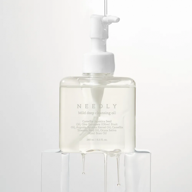 М'яка гідрофільна олія для глибокого очищення шкіри Needly Mild Deep Cleansing Oil 240 мл купити в Україні 3