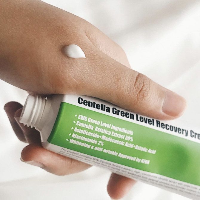 Відновлювальний крем з центеллою Purito Centella Green Level Recovery Cream 50 мл купити в Україні 3